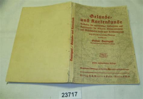 Gel Nde Und Kartenkunde Handbuch F R Milit Risches Aufnehmen Und