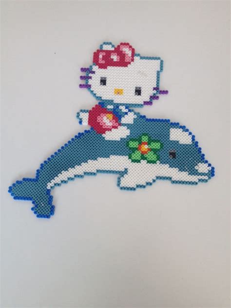 Hello Kitty Hama Perler Beads By Carina Bergenstoff Perlemønstre