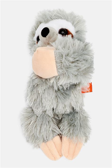 Buy Wild Republic huggers sloth stuffed animal grey Online | Brands For ...