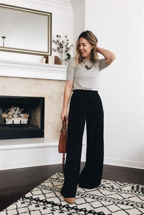 Wide Leg Pants Outfit Ideas Dresses Images 2022