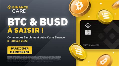 Obtenez jusqu à 5 BUSD et tentez votre chance pour recevoir un bitcoin