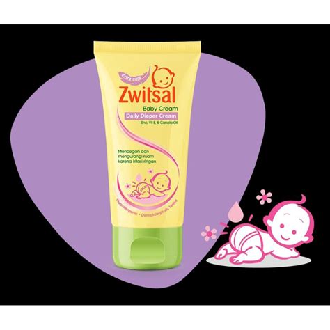 Jual Zwitsal Baby Daily Diaper Cream 50ml Shopee Indonesia