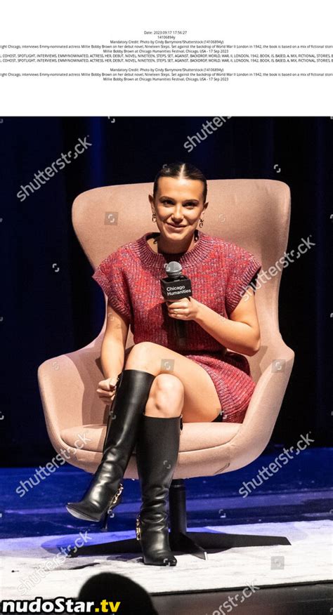Millie Bobby Brown Milliebobbybrown Nude OnlyFans Photo Nudostar TV