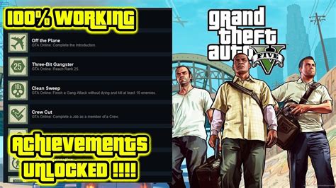 Unlock Every Achievements Easily On Gta V Youtube