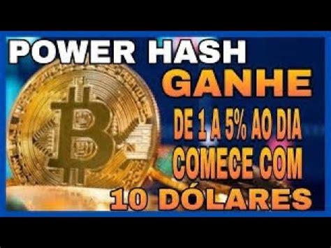 A Melhor Mineradora Power Hash Prova De Pagamento Youtube