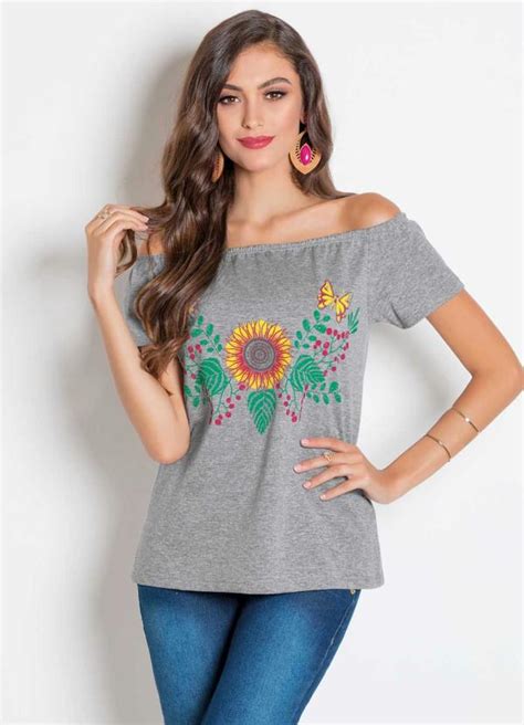 Ombro Blusa Girassol Best Succulent Ideas