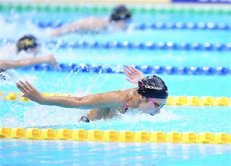 ＜国際大会代表選手選考会＞女子バタフライ100メートルで力泳する池江璃花子 ― スポニチ Sponichi Annex スポーツ