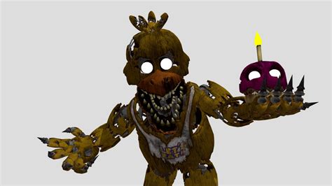 Virtual Nightmare Chica Download Free 3d Model By Orangesauceu