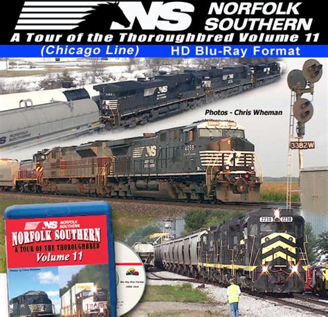 Norfolk Southern Tour Of The Thoroughbred Vol 11 All American Trains