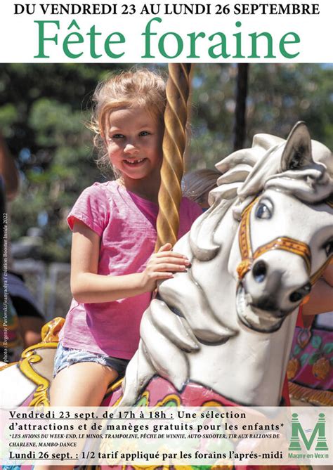 Festivités La fête foraine est de retour