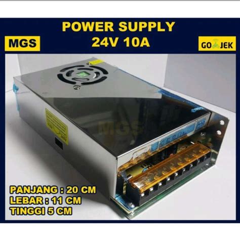 Promo Switching Power Supply Psu 24v 10a High Quality 24 Volt 10