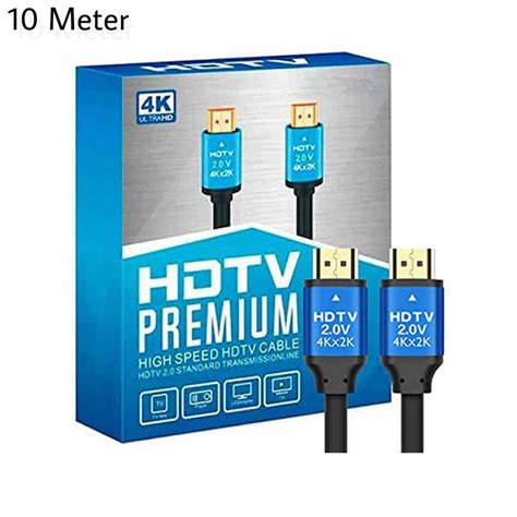 10 Meter 4K HDMI Cable 2.0: High-Speed Premium for UHD HDTV – Mega Zone