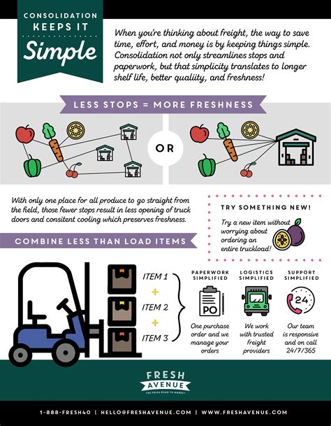 consolidation   simple infographic fresh avenue