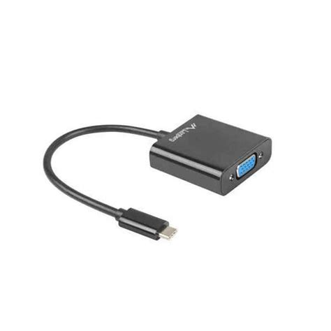 Adaptateur Usb C Vers Vga Lanberg Ad Uc Vg Leroy Merlin