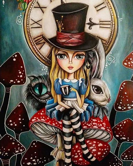 Amazon Diy D Diamond Painting Kits Alice Wonderland X