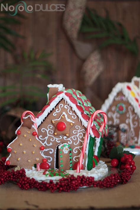 Casitas De Jengibre Para Navidad Gingerbread Houses No Solo Dulces