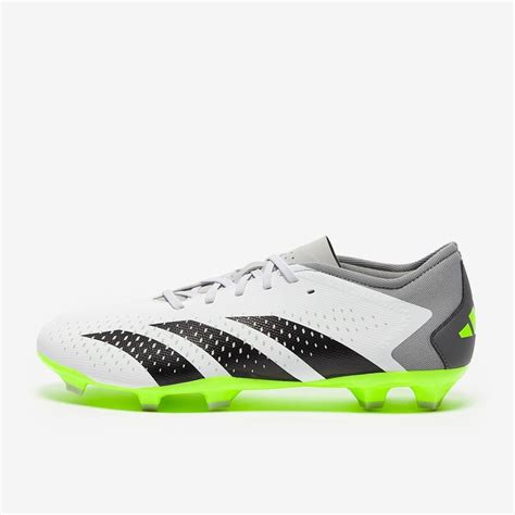 Sepatu Bola Adidas Predator Accuracy Low Fg White Core Black Lucid