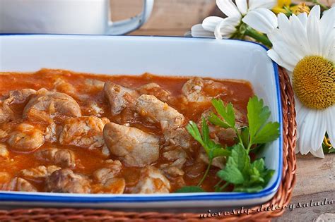 Dulce Y Salado Mollejas De Ternera Guisadas