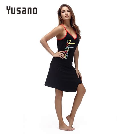 Yusano Summer Nightgowns Sexy Lingerie Women Cotton Sleepwear