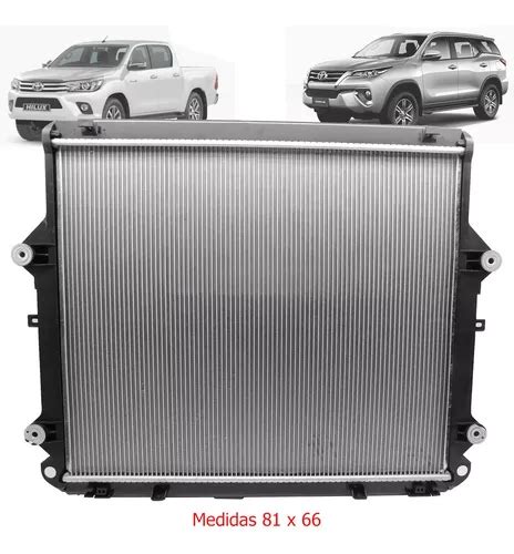 Radiador Agua Toyota Hilux Sw4 Hilux 2019 2020 2021 Frete grátis