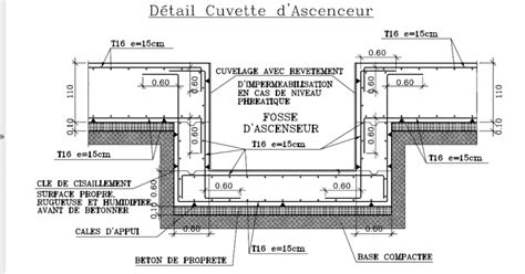 ascenseur Page 3 Projets d étude CIVILMANIA