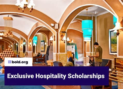 Top 20 Hospitality Scholarships to Apply for in November 2024 | Bold.org