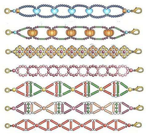 Бисероплетение Браслеты Схемы Фото Для Начинающих Фото