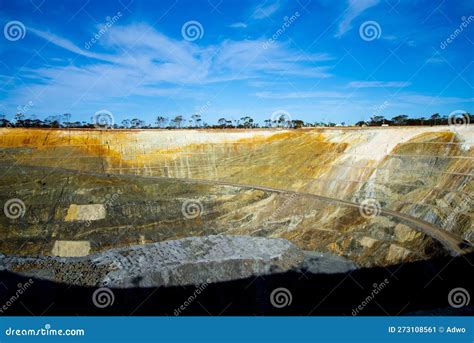 Open Pit Mine stock image. Image of australia, geological - 273108561