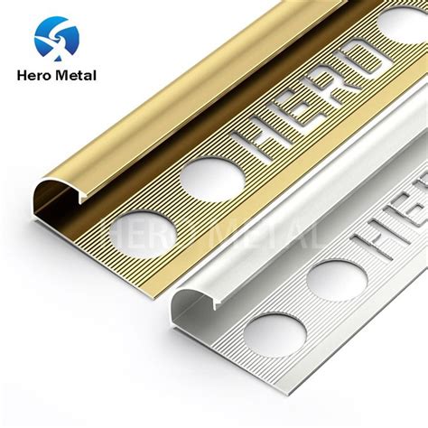 Custom Round Corner Tile Trims Suppliers Manufacturers Factory Direct Wholesale Hero Metal