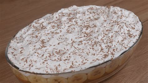 Torta banoffee na travessa fácil de fazer e muito deliciosa