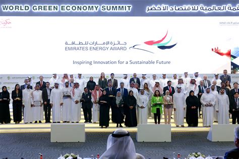 Ahmed Bin Saeed Inaugurates The 8th World Green Economy Summit