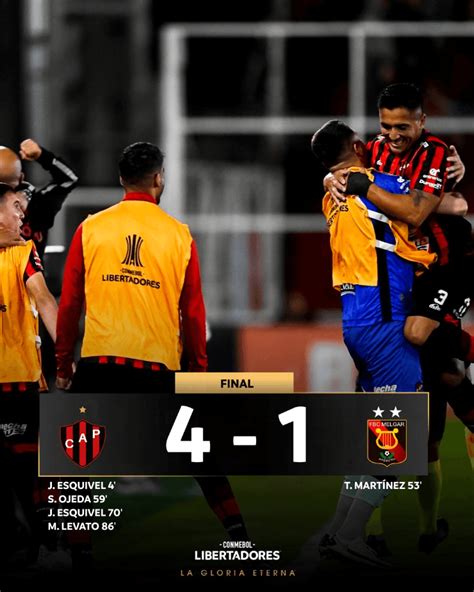 Melgar cae goleado ante Patronato y hace que este último haga historia