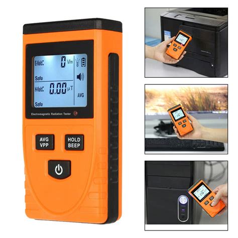 Digital Lcd Electromagnetic Field Radiation Detector Emf Meter Dosimeter Tester