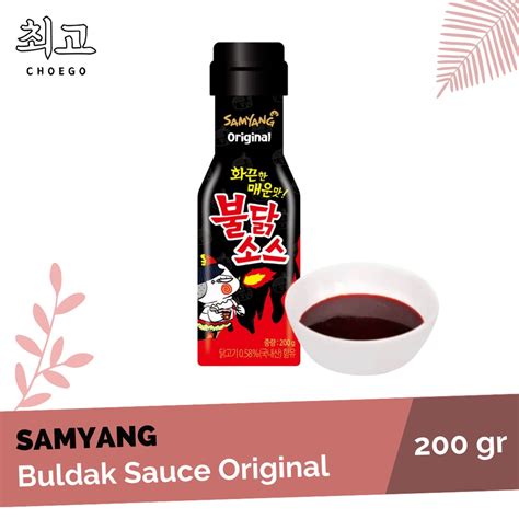 Samyang Buldak Hot Chicken Flavor Sauce Gr Halal Shopee Philippines