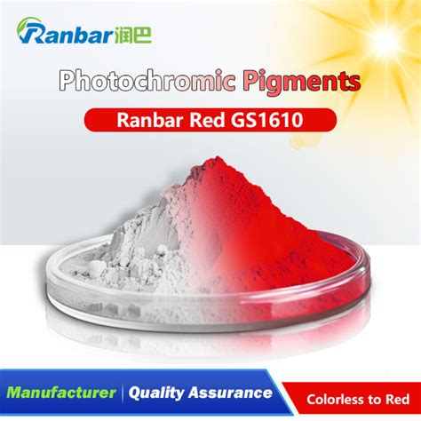 Uv Activated Pigment Ranbar Red Gs