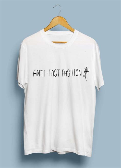 Anti Fast Fashion Mockup Tee Fm Uk