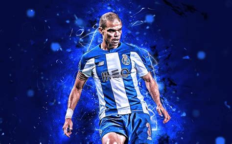 Download wallpapers Pepe, 2019, Porto FC, Primeira Liga, portuguese footballers, Kepler Laveran ...