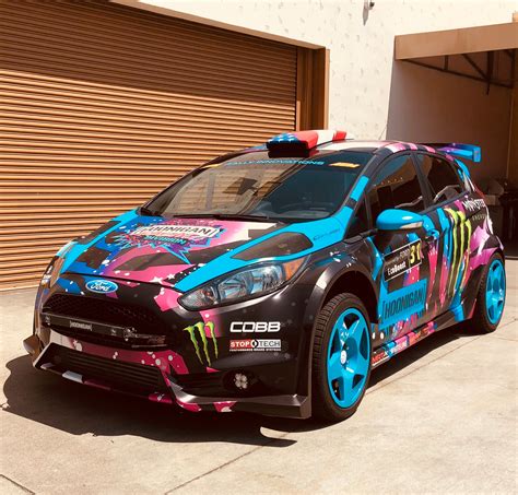 Ford Fiesta St Rally Car Show Car Sema Build