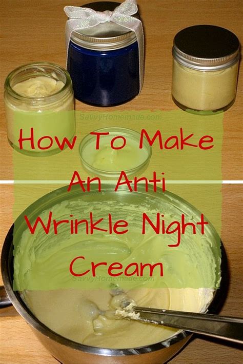 This Diy Homemade Wrinkle Cream Is Fantastic Its Perfect For Tackling