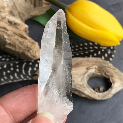 Lemurian Quartz Crystal Natural Brazil