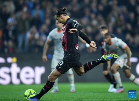 Milan Fall At Udinese Despite Ibrahimovic S Goal Record China Org Cn