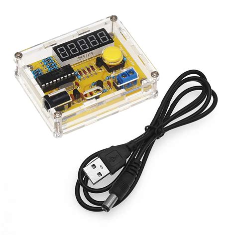 1Hz 50MHz Crystal Oscillator Frequency Measurement Meter DIY Kit With