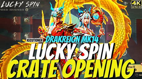 New Drakreign MK14 Crate Opening BGMI Lucky Spin 10UC Trick Dragon