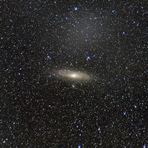 Andromeda Galaxy Untracked R Astrophotography