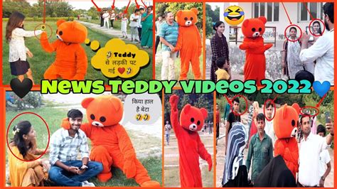 😃teddy Bear Funny Dance🔥 And Bakchodi In 🔥public Places 😜😂 Funny Reaction