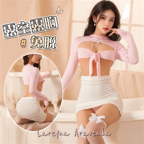 Jual Lareyna Aravenda Set Lingerie Gaun Malam Sexy Lengan Panjang Fantasy Nakal Lg Shopee