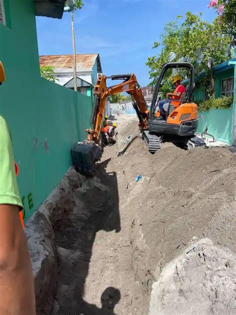 Cable Junctions And Pipe Line Network At N Velidhoo