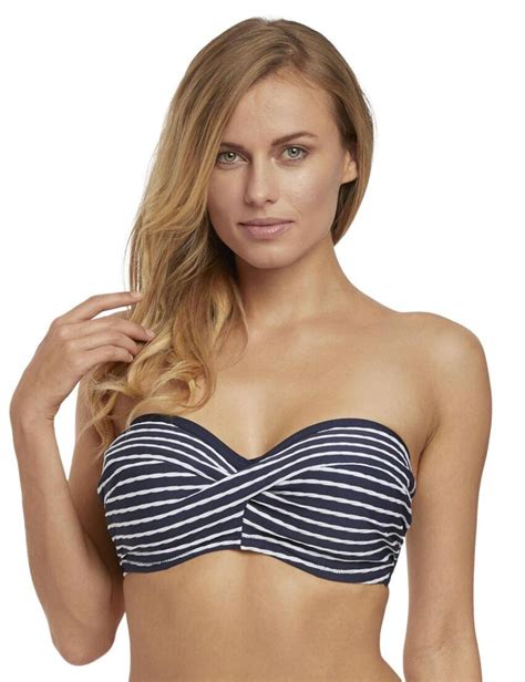 Fantasie San Remo Uw Twist Bandeau Bikini Top Belle Lingerie