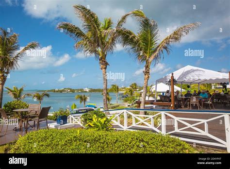 Bahamas Abaco Islands Elbow Cay Waterfront Restaurant At Abaco Inn