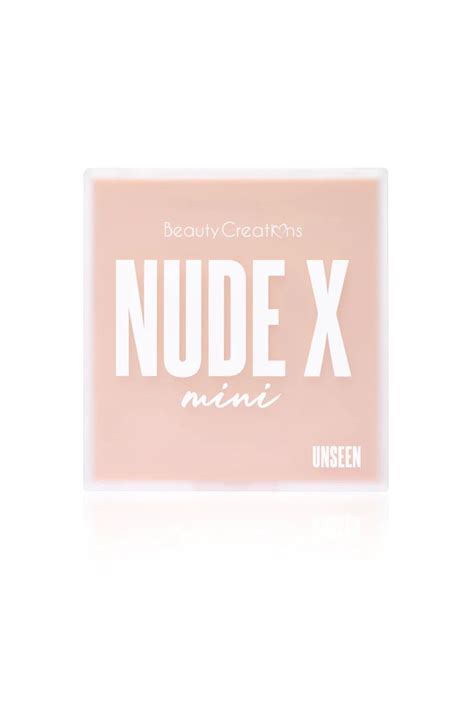 Beauty Creations Paleta De Sombras Nude X Mini Unseen Makemore